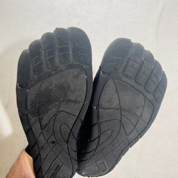 Lifeguard Water Shoes Men's 12/13 Ankle High Water Socks Black Blue #01662 - Picture 6 of 16